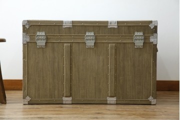 和製ヴィンテージ　KOWA INDUSTRY(コーワインダストリー)　無骨さの中に品を感じる船トランク　(R-078165)