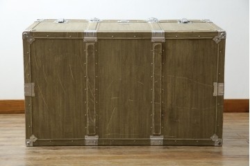 和製ヴィンテージ　KOWA INDUSTRY(コーワインダストリー)　無骨さの中に品を感じる船トランク　(R-078165)