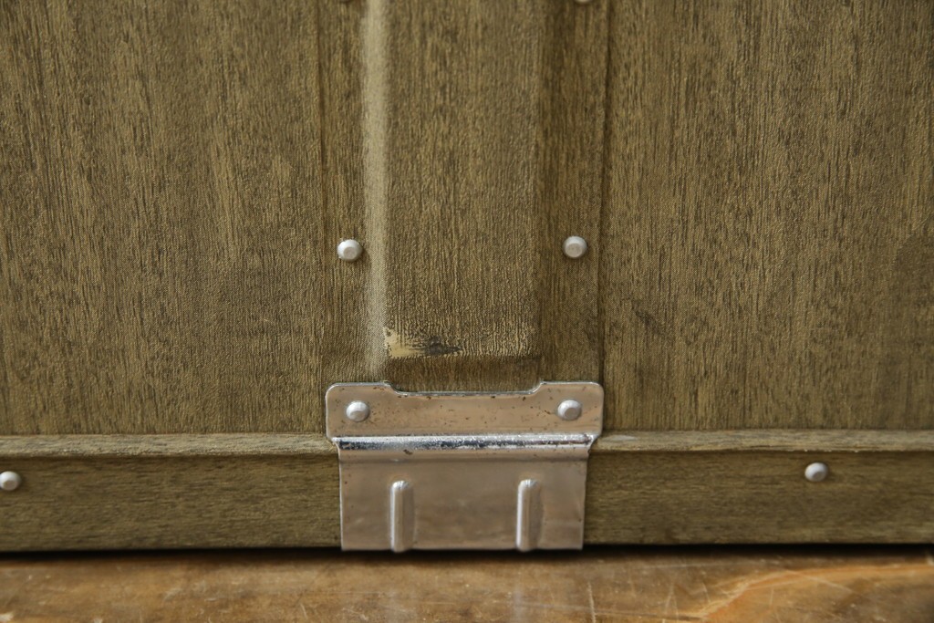 和製ヴィンテージ　KOWA INDUSTRY(コーワインダストリー)　無骨さの中に品を感じる船トランク　(R-078165)