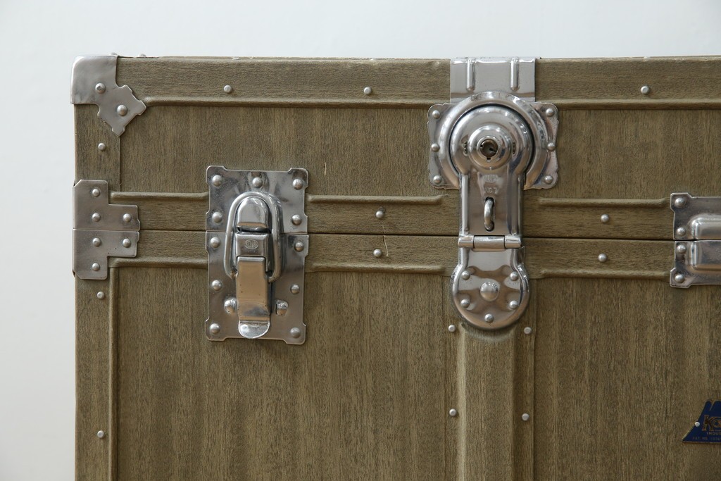 和製ヴィンテージ　KOWA INDUSTRY(コーワインダストリー)　無骨さの中に品を感じる船トランク　(R-078165)