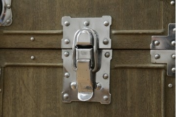 和製ヴィンテージ　KOWA INDUSTRY(コーワインダストリー)　無骨さの中に品を感じる船トランク　(R-078165)