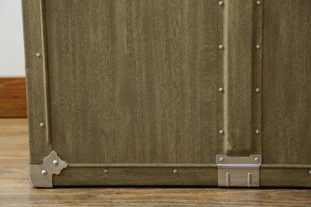 和製ヴィンテージ　KOWA INDUSTRY(コーワインダストリー)　無骨さの中に品を感じる船トランク　(R-078165)