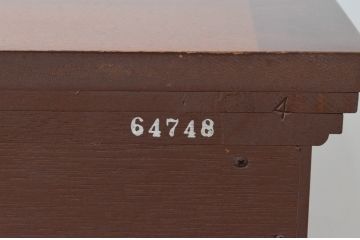 中古　美品　DREXEL HERITAGE(ドレクセルヘリテイジ)　FRANCESCA(フランチェスカ)シリーズ　上品なモールディングの装飾が高級感を高めるサイドボード(クレデンザ、クリデンザ、収納棚、戸棚、サイドキャビネット)(R-078172)