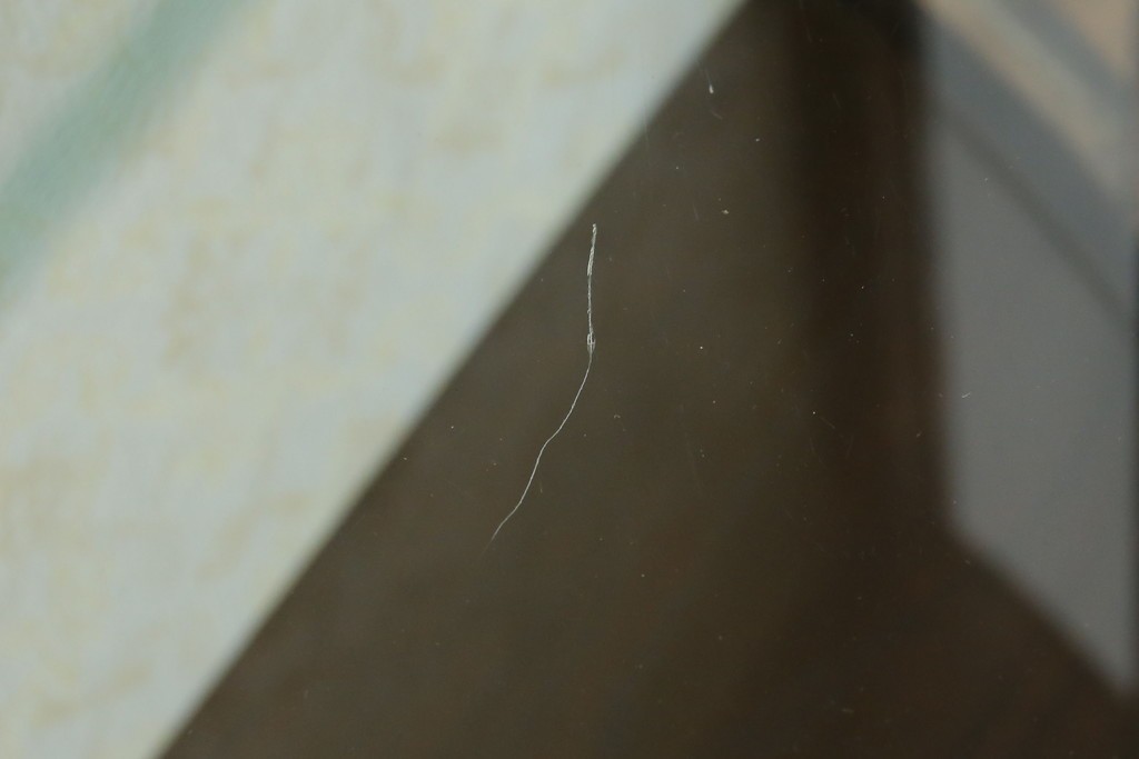 イギリスアンティーク　マホガニー材　品のある佇まいが魅力的な猫脚キャビネット　(R-078173)