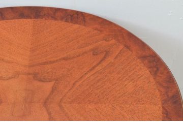 中古　美品　DREXEL HERITAGE(ドレクセルヘリテイジ)　FRANCESCA(フランチェスカ)シリーズ　格納式天板付き!クラシカルなランプテーブル(コーヒーテーブル、サイドテーブル、ナイトテーブル、花台、飾り台)(定価約30万円)(R-078174)