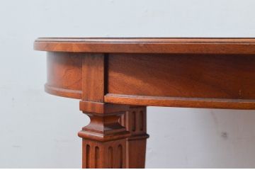 中古　美品　DREXEL HERITAGE(ドレクセルヘリテイジ)　FRANCESCA(フランチェスカ)シリーズ　格納式天板付き!クラシカルなランプテーブル(コーヒーテーブル、サイドテーブル、ナイトテーブル、花台、飾り台)(定価約30万円)(R-078175)
