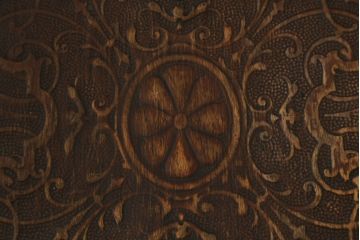 イギリスアンティーク　しなやかなループを描く曲げ木のデザインが美しいベントウッドチェア(ダイニングチェア、板座チェア、椅子、イス、英国)(R-078184)