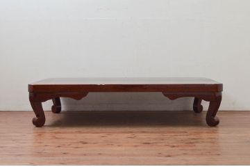 新品　展示品　中古　美しい津軽塗りの座卓(ローテーブル、リビングテーブル、センターテーブル)(定価約50万円)(R-078192)