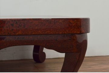 新品　展示品　中古　美しい津軽塗りの座卓(ローテーブル、リビングテーブル、センターテーブル)(定価約50万円)(R-078192)