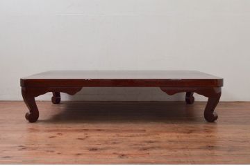 新品　展示品　中古　美しい津軽塗りの座卓(ローテーブル、リビングテーブル、センターテーブル)(定価約50万円)(R-078192)