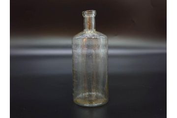 大正〜昭和初期　レトロな雰囲気を演出できるガラス瓶7点セット(ビン、ボトル、硝子、花瓶、花入れ、花器、薬瓶)(R-078206)