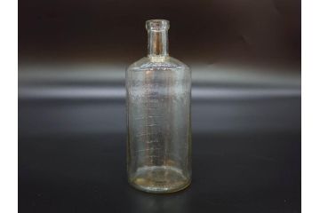 大正〜昭和初期　レトロな雰囲気を演出できるガラス瓶7点セット(ビン、ボトル、硝子、花瓶、花入れ、花器、薬瓶)(R-078206)