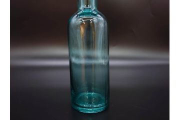 大正〜昭和初期　レトロな雰囲気を演出できるガラス瓶7点セット(ビン、ボトル、硝子、花瓶、花入れ、花器、薬瓶)(R-078207)