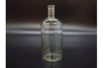 大正〜昭和初期　レトロな雰囲気を演出できるガラス瓶7点セット(ビン、ボトル、硝子、花瓶、花入れ、花器、薬瓶)(R-078207)