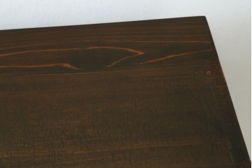 和製アンティーク　前面楓(カエデ)材の小振りな茶箪笥　(R-078216)