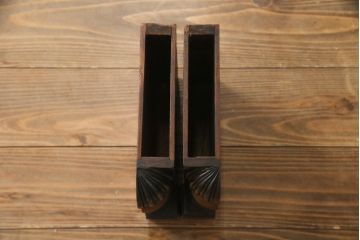 中古　海外輸入家具　マホガニー材　クラシカルな佇まいが魅力的なアンティーク調のデスク(ワークデスク、机、在宅用、在宅ワーク用)(R-078218)