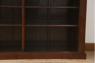 中古　美品　ニレ材　上質な和の空間を演出する水屋箪笥サイドボード(サイドキャビネット、収納棚、戸棚、食器棚、茶箪笥)(R-078224)