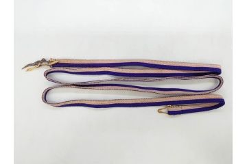 時代物　彫金　K20(20金)　羽ばたく鶴のデザインが上品な帯留め(つる、ツル、和装小物、着物道具、アクセサリー、帯締め、ゴールド、金)(R-078236)