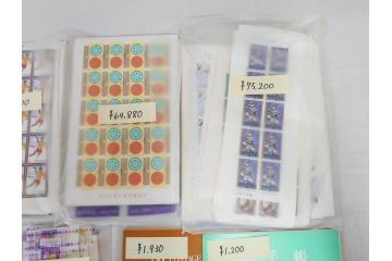 未使用切手　日本郵便　額面429,000円以上　切手シート・バラ等一式まとめてセット(記念切手、切手帳、切手コレクション、皇太子殿下御成婚記念、馬と文化シリーズ、ふるさと切手アルバム)(R-078245)