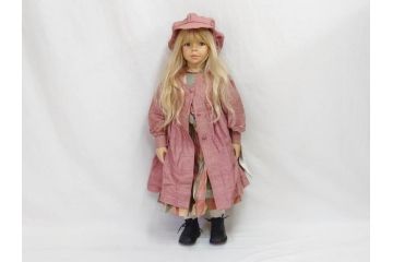 ドイツ GOTZ(ゴッツ)社製　ASHLEY　500体限定　150/500　約74cm　そばかすがチャーミングな人形(ドール、女の子、1999年、子供、子ども)(R-078246)