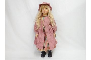 ドイツ GOTZ(ゴッツ)社製　ASHLEY　500体限定　150/500　約74cm　そばかすがチャーミングな人形(ドール、女の子、1999年、子供、子ども)(R-078246)