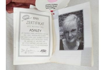 ドイツ GOTZ(ゴッツ)社製　ASHLEY　500体限定　150/500　約74cm　そばかすがチャーミングな人形(ドール、女の子、1999年、子供、子ども)(R-078246)