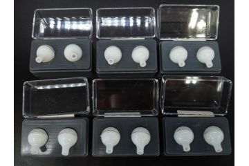 GLASTIC REALISTIC EYES　16mm　DARK BROWN/VIOLET　ドールアイ37セット(全75個)(ビスクドール、人形パーツ、グラスアイ、ガラス、目玉、瞳、創作、ハンドメイド)(R-078250)
