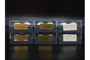 GLASTIC REALISTIC EYES　16mm　DARK BROWN/VIOLET　ドールアイ37セット(全75個)(ビスクドール、人形パーツ、グラスアイ、ガラス、目玉、瞳、創作、ハンドメイド)(R-078250)