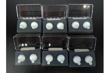 GLASTIC REALISTIC EYES　16mm　DARK BROWN/VIOLET　ドールアイ37セット(全75個)(ビスクドール、人形パーツ、グラスアイ、ガラス、目玉、瞳、創作、ハンドメイド)(R-078250)