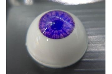 GLASTIC REALISTIC EYES　16mm　DARK BROWN/VIOLET　ドールアイ37セット(全75個)(ビスクドール、人形パーツ、グラスアイ、ガラス、目玉、瞳、創作、ハンドメイド)(R-078250)