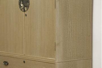 中古　美品　品のある佇まいが和の雰囲気を引き立てる加茂総桐箪笥(胴丸、総桐たんす、着物箪笥、衣装箪笥、引き出し、和タンス)(定価約100万円)(R-078284)