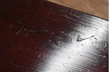 和製アンティーク　明治大正期　前面・内部桐(キリ)材　松・巾着・鶴・亀の縁起物をあしらった金具が魅力的な佐渡箪笥ローチェスト　(R-078291)