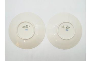 デンマーク　ROYAL COPENHAGEN(ロイヤルコペンハーゲン)　B級品　934/3481　935/3481　どんなシーンにも合わせやすいフルーツプレート2枚セット(果物モチーフ、皿、ディッシュ、洋食器)(R-078333)