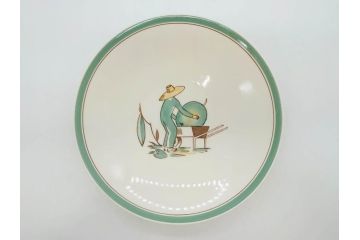 デンマーク　ROYAL COPENHAGEN(ロイヤルコペンハーゲン)　B級品　934/3481　935/3481　どんなシーンにも合わせやすいフルーツプレート2枚セット(果物モチーフ、皿、ディッシュ、洋食器)(R-078333)