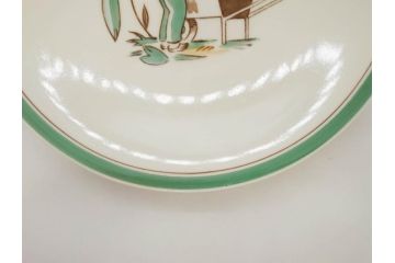 デンマーク　ROYAL COPENHAGEN(ロイヤルコペンハーゲン)　B級品　934/3481　935/3481　どんなシーンにも合わせやすいフルーツプレート2枚セット(果物モチーフ、皿、ディッシュ、洋食器)(R-078333)