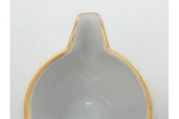 ヘレンド　ハンガリー　HEREND HVNGARY　「ロスチャイルド・バード」649/RO　「フルーツコンポジション」1253/CFR　「ヴィクトリア・ブーケ」　華やかな絵が美しいクリーマー・プレート・ジャム/マーマレード3点セット(金彩、鳥、蝶、花、果物、変形皿、洋食器)(R-078334)　　