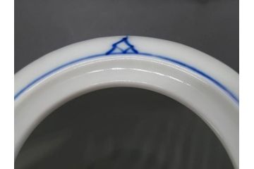 デンマーク　ROYAL COPENHAGEN(ロイヤルコペンハーゲン)　ブルーフルーテッドプレイン　繊細に描かれたブルーの模様が上品なティーポット(洋食器)(R-078344)