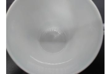デンマーク　ROYAL COPENHAGEN(ロイヤルコペンハーゲン)　ブルーフルテッド プレイン　繊細な絵付けがエレガントなコーヒーカップ&ソーサー5客セット(洋食器、C&S)(R-078346)