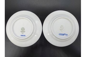デンマーク　ROYAL COPENHAGEN(ロイヤルコペンハーゲン)　ブルーフルーテッド　プレイン　ブルーコペンハーゲン　様々なシーンに対応できるプレート5枚・シェルディッシュ・ボウルセット(皿、深皿、小皿、変形皿、貝、花柄、洋食器)(R-078347)
