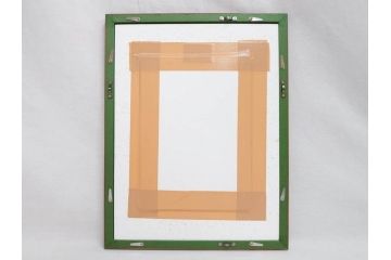 真作　2007年　米倉斉加年　「よし!きめた!!」　F0(0号)　肉筆　サイン入り　水彩画(絵画、少女、子ども、子供、はがき付き(椰子の実)、額装、共箱付き)(R-078348)