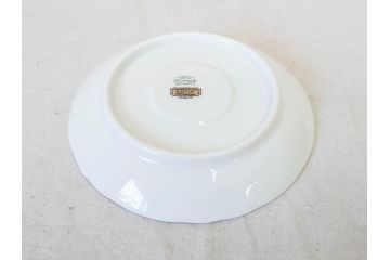 イタリア　Richard Ginori(リチャードジノリ)　イタリアンフルーツ　上品なデザインが美しいコーヒーカップ&ソーサー2客・プレート2枚セット(C&S、金彩、花、果物、陶磁器、洋食器)(R-078349)