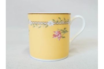 Tiffany&Co.(ティファニー)　Pink Tulip(ピンクチューリップ)　Sybil Connolly　食卓に彩を与えてくれるデミタスカップ&ソーサー6客セット(C&S、Made in Japan、陶器、花柄、説明書付き、洋食器)(R-078350)