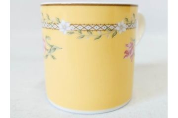 Tiffany&Co.(ティファニー)　Pink Tulip(ピンクチューリップ)　Sybil Connolly　食卓に彩を与えてくれるデミタスカップ&ソーサー6客セット(C&S、Made in Japan、陶器、花柄、説明書付き、洋食器)(R-078350)
