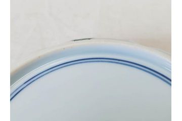 有田焼　源右衛門窯　染錦獅子見込　(大)約16cm 5.3寸　(小)約8cm 2.7寸　獅子のデザインが目を引く向付10客セット(和皿、深皿、輪花皿、器、五寸三分、二寸七分、説明書付き、和食器、共箱付き)(R-078351)