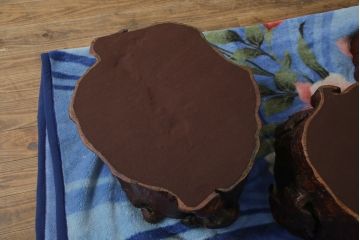 和製ビンテージ　特大!!　極厚天板　花梨(カリン)材　自然な木の質感を楽しめる鳥眼杢が美しい座卓(ローテーブル、リビングテーブル、ヴィンテージ)(R-078359)
