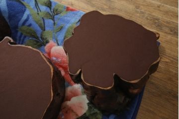 和製ビンテージ　特大!!　極厚天板　花梨(カリン)材　自然な木の質感を楽しめる鳥眼杢が美しい座卓(ローテーブル、リビングテーブル、ヴィンテージ)(R-078359)