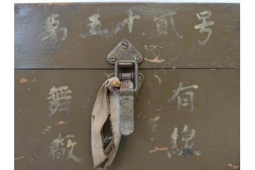ジャンク品　旧日本軍　陸軍　富士通信機製造株式会社　特殊携帯電話機2点(有線、野戦電話、野外電話機)(R-078409)