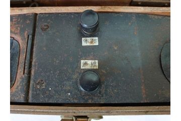 ジャンク品　旧日本軍　陸軍　富士通信機製造株式会社　特殊携帯電話機2点(有線、野戦電話、野外電話機)(R-078409)