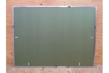 真作　中国　傅益瑶　15号　水墨画(墨絵、布引観音、風景画、女流画家、額装)(R-078410)