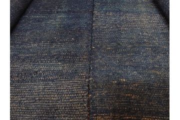 時代物　刺子　木綿　野良着2点セット(半纏、刺し子、古布、藍染、ジャパンビンテージ、ヴィンテージ、古着物、衣装、BORO、ボロ、袖無し)(R-078412)